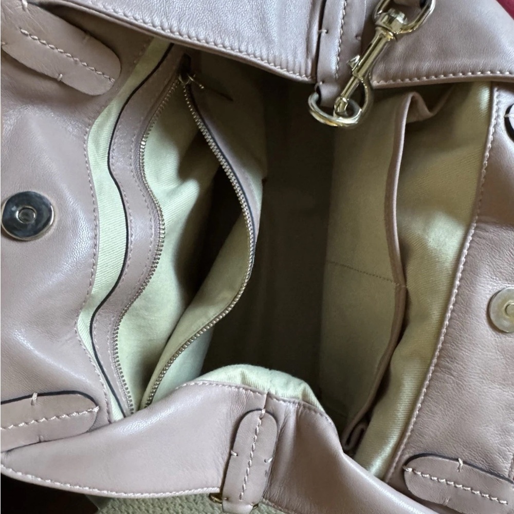 Valentino Garavani Pink Floral Tote Euc - Picture 6 of 9